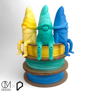 Pâtes proto protognome flexi gnome cm dessins art souple jardin 3d print model - Mito3D