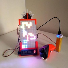 proto-tetris máquina gadget arduino protótipo 3d print model - Mito3D