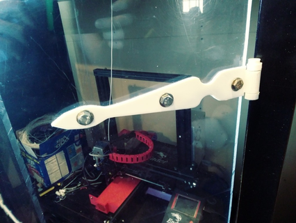 prototype decorative hinge door hardware 3d printer parts 3d print model - Mito3D
