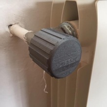 provisional radiator knob home heater 3d print model - Mito3D
