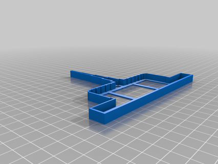 tento têmpora biscoito cortador 3d impressão 3d print model - Mito3D