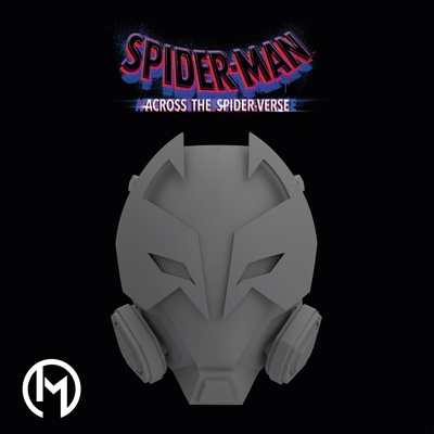 herumtreiber maske 1 spiderverse spider wunder tausende moral rumtreiber 42 3d print model - Mito3D