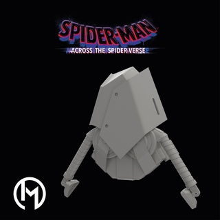 vagabundo mochila 1 traje homem Aranha maravilha saqueador milhares moral spiderverse 3d print model - Mito3D