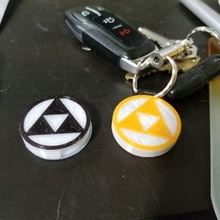 prox proximity token keychain cover multiple legend zelda thundercats cthulhu eye of thundera hid link keychains 3d print model - Mito3D