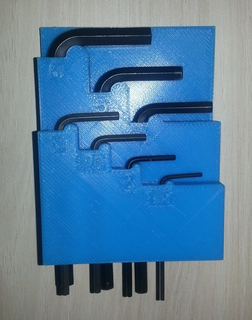 proxxon pd230 Allen llaves conjunto guardián soporte herramienta titulares cajas 3d print model - Mito3D