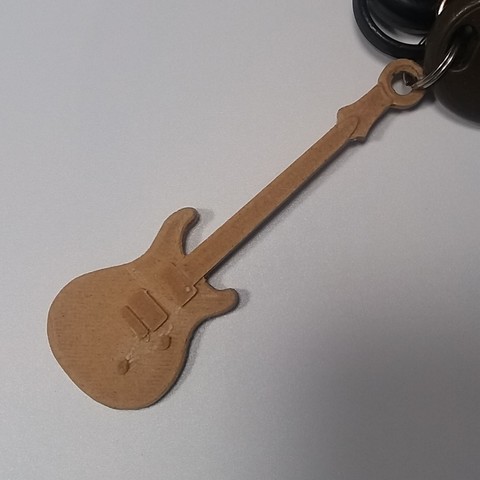 prs Gitarre gadget Schlüsselanhänger Mode 3D print model - Mito3D