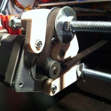 prusa bracket short pulley tool axis mount  prusa reprap stepper 3d printer parts
