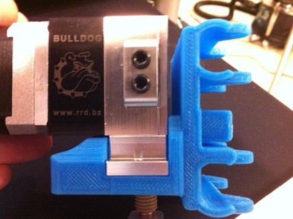 Prusa i3 Bulldogge Wagen montieren 3d Drucker Extruder 3d print model - Mito3D