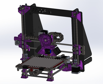 prusa i3 ipi rework v2 3d printer ikea lack printers 3d print model - Mito3D