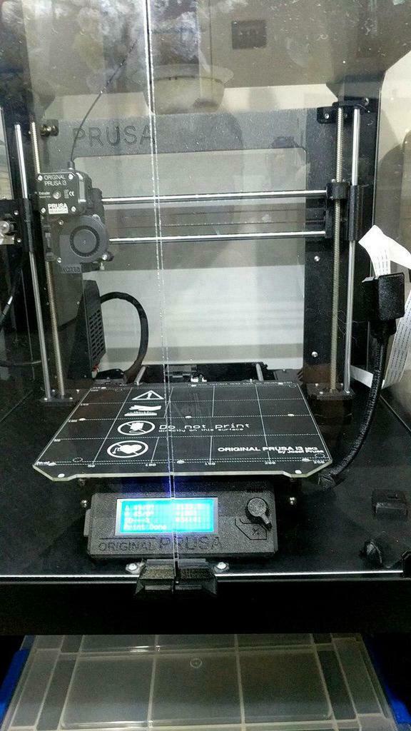 prusa i3 mk3 frambuesa pi alto cámara cama montar 3D print model - Mito3D