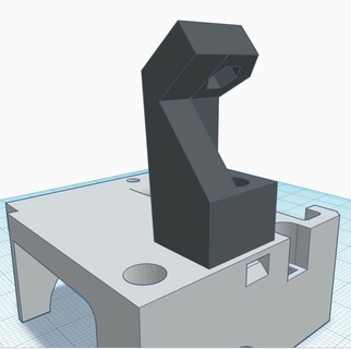 prusa i3 nozzle fan 45 degree support mk2 mk23 mk25 mk3 3d printer extruders 3d print model - Mito3D
