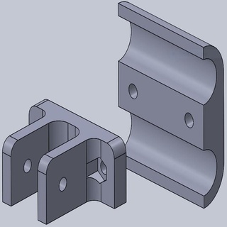 prusa i3 rework y-belt tensioner belt 3d printer parts 3d print model - Mito3D