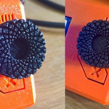 prusa botões ferramenta knob recartilhado botão Impressora 3d acessórios 3d print model - Mito3D