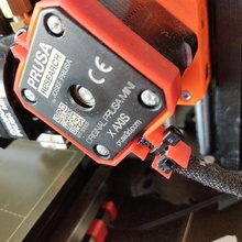 Prusa Mini axis Kabel Belastung Linderung größer Kabelbinder 3d print model - Mito3D