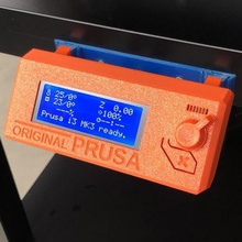 prusa mk3 custodia staffa lcd controller strumento Stampante 3d parti 3d print model - Mito3D