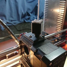 prusa mk3 filamento coperchio del sensore di aggiornamento collettore polveri dialogo strumento Stampante 3d accessori i3 guida 3d print model - Mito3D