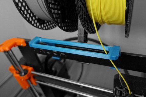 prusa mk4 filamento guía rail 3d print model - Mito3D