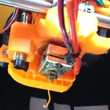 Prusa Düse Extruder Ventilator umleiten Verziehen druckt Werkzeug Kühlung i3 3d Drucker Teile 3d print model - Mito3D