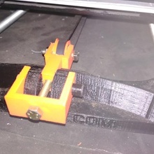 prusa rework tensor tool 3d printer pulley axis 3d print model - Mito3D