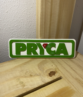 prica logo 3d print model - Mito3D
