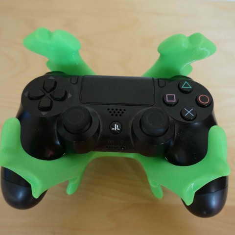 ps4 controller holder home playstation 4 ps3 3D print model - Mito3D