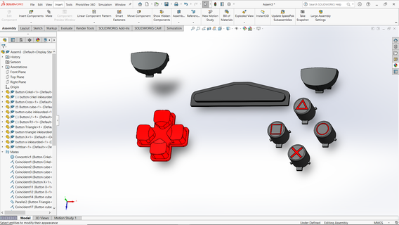 ps4 personalizado botones juegosxcults 3d print model - Mito3D