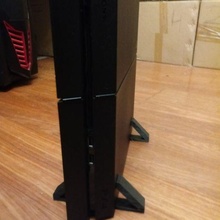 ps4 fat vertical stand - playstation 4 gadget video games 3d print model - Mito3D