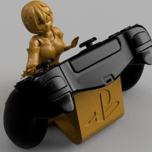ps4 palanca mando soporte rei ayanami 3d print model - Mito3D