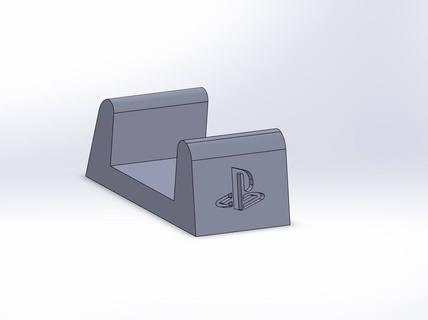ps4 pro vertical mounting feet 3d print model - Mito3D