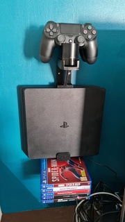 ps4 svelte mur monter playstation Sony 3d print model - Mito3D