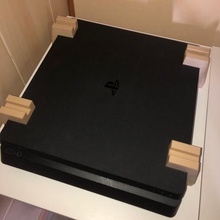 ps4 support game slim free charge sony playstation repository posoir raise overloader disc holder 3d print model - Mito3D
