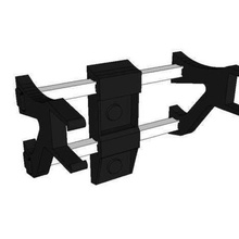 ps4 wall mount camera support game 3d 3d print model - Mito3D