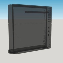 ps4 pared montaje soporte artilugio montar estación juegos 4 sony vídeo 3d print model - Mito3D