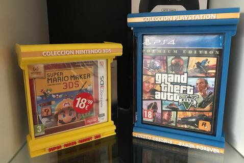 ps4 xbox blu ışın disk Görüntüle Led koruyucu oyun istasyonu nintendo 3ds xbox360 değiştirmek katılımcı Mario Zelda 3d baskı video oyunlar DVD konsollar kartuş 3d print model - Mito3D