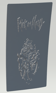 ps5 sottile Rick morty conchiglia rickandmorty 3d print model - Mito3D