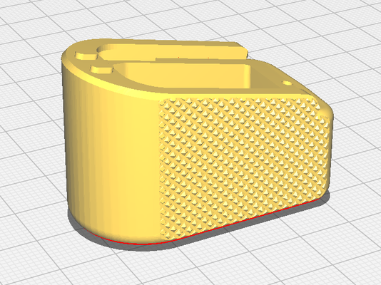 psa micro pugnale mag estensione 3d print model - Mito3D