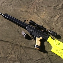 psg 1 kit g3 airsoft atirador elite dmr revista hkg3 PSG arma 3d print model - Mito3D