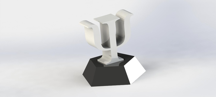psicologia statua 3d print model - Mito3D