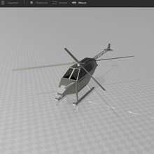 psl Hubschrauber Spiel Fahrzeug aviation 3d print model - Mito3D