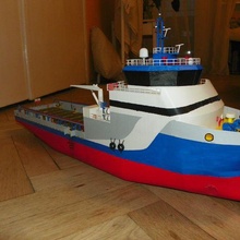 psv gemi açık deniz Gemi model 1 100 oyun 1100 denizcilik tüccar Donanma yelken Araçlar 3d print model - Mito3D