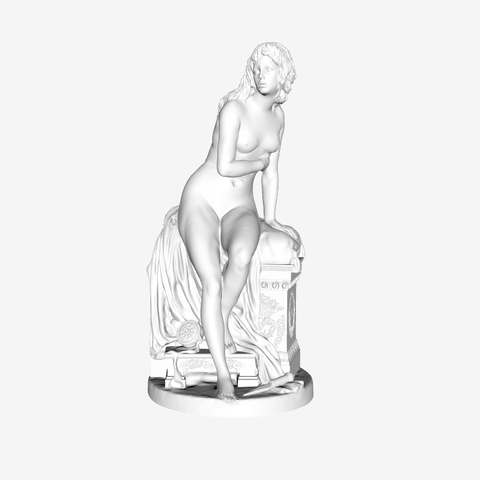 ruh louvre paris terk edilmiş sanat le muse du Müzesi Fransa 3D print model - Mito3D