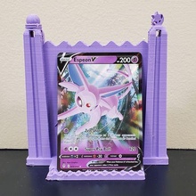 psychic pokemon card stand 3d print model - Mito3D