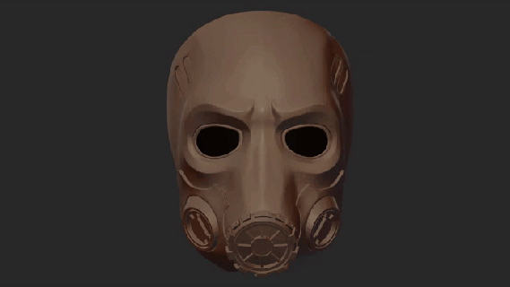 psikopat maske yazdırılabilir stl Kabal mk10 Bedava yüksek poli fütüristik gelecek ölümlü kombat airsoft vuruş topu baş def Kostüm oyunu savunma özçekim 3d print model - Mito3D