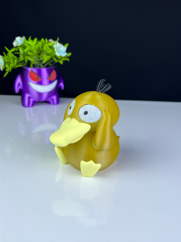 psyduck multicolore pokémon 3D print model - Mito3D