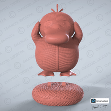psyduck woole a arte pikachu pokemon fios nintendo figura 3d print model - Mito3D