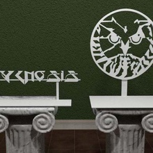 psygnosis logosu sanat işaretleri logolar video oyunları sony işaret playstation baykuş logo oyun oyunlar amblemi serin 3dpicks 3d print model - Mito3D