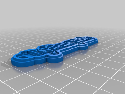psyllium casca personalizado chaveiros 3d print model - Mito3D