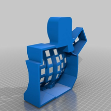 ptero dactyl inspired clavier dactyle mécanique ordinateur 3d print model - Mito3D