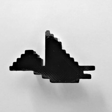 pterodáctilo google dinosaurio t rex juego desconectado pájaro 3d print model - Mito3D