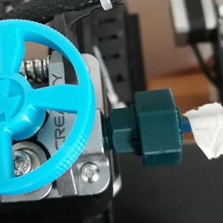 ptfe fitting clamp Various ender 3 3d print model - Mito3D